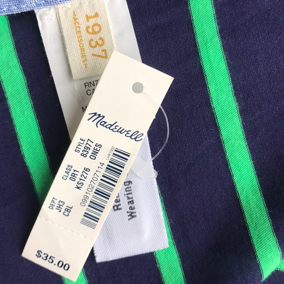 Brand New Madewell softstripe scarf. - Picture 5 of 6